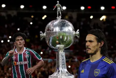 Muitos torcedores na final da Libertadores repararam em detalhe estranho da taça