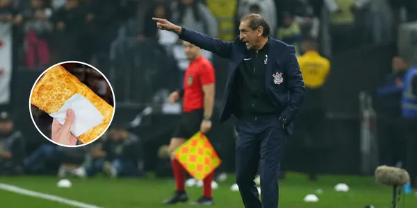 A atitude de Ramón Diaz antes da bola rolar