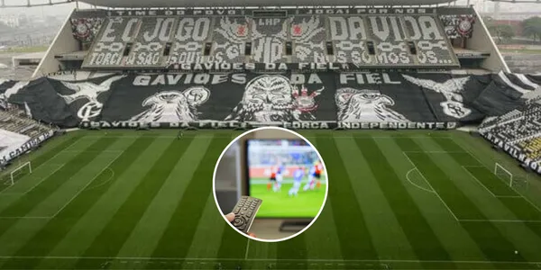 A boa noticia que a torcida do Corinthians recebe