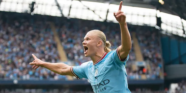 A grande atuação de Haaland contra o Real Madrid (Foto: Reprodução/Manchester City)