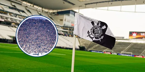 A incrivel atitude da torcida do Corinthians (Foto: Corinthians)
