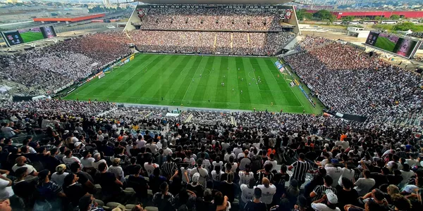 A marca importante do Corinthians na Neo Quimica Arena (Foto: Corinthians)