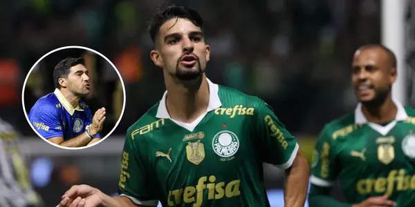 Abel Ferreira deixou Flaco López no banco