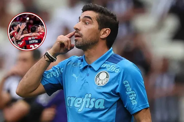 Abel Ferreira em destaque pelo Palmeiras