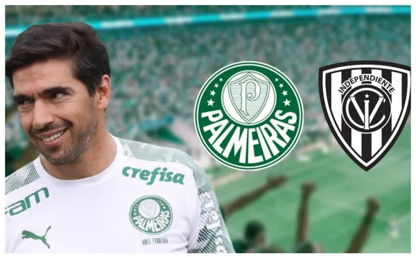 Abel Ferreira feliz com a camisa do Palmeiras