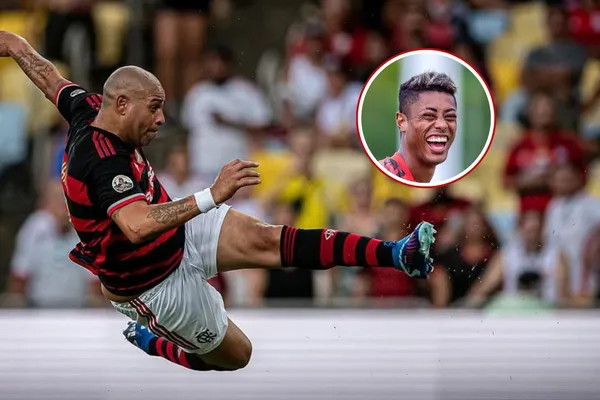 Adriano Imperador em destaque pelo Flamengo