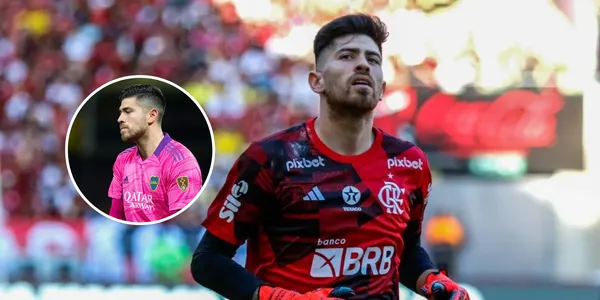 Agustín Rossi é o goleiro titular do Flamengo na temporada