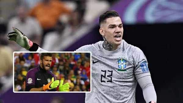 Alisson Becker - Ederson Moraes (Foto: Seleção Brasileira)