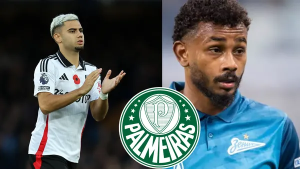 Andreas Pereira e Wendel são alvos do Palmeiras