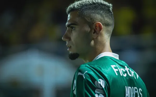 Andreas Pereira, meio-campista do Palmeiras (Foto: Ze Rafael Photo/UAI Foto/Gazeta Press