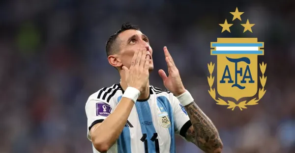 Ángel Di María em ação pela Argentina