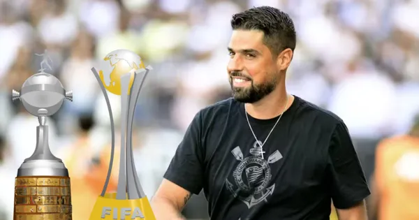 António Oliveira no comando do Corinthians