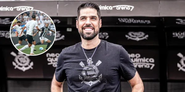 António Oliveira no Corinthians na Neo Química Arena