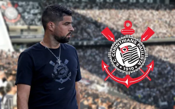 António Oliveira triste com a camisa do Corinthians