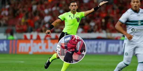 Arbitro Andre Luiz Skettino, apita partida do Campeonato Brasileiro