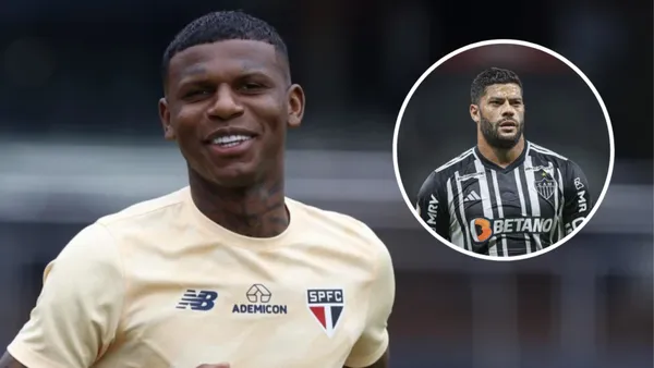 Arboleda no São Paulo e Hulk em ação pelo Atlético-MG