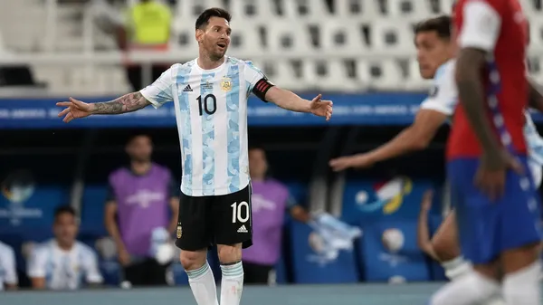Argentina e Chile ficaram no empate pela Copa América que teve gol de falta de Lionel Messi