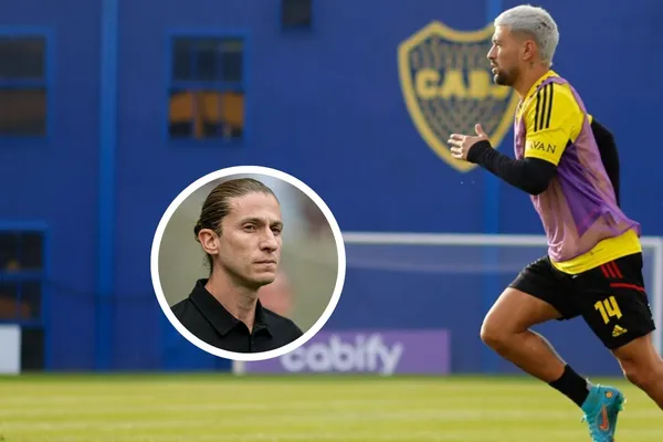 Arrascaeta durante treinamento