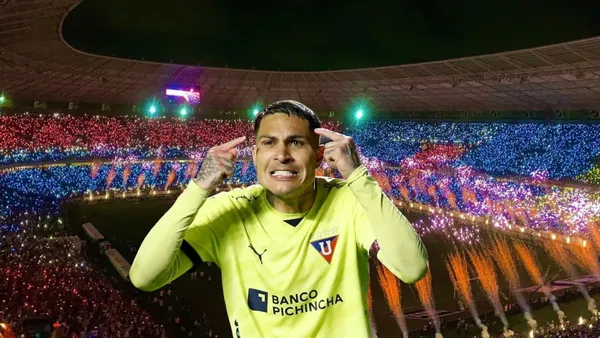 Atacante da LDU acabou se envolvendo em lance polêmico no primeiro tempo