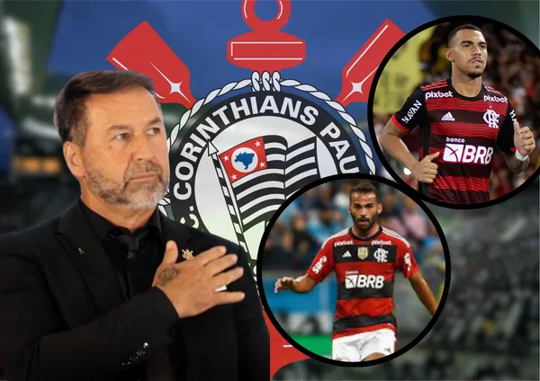 Augusto Melo, Matheuzinho e Thiago Maia