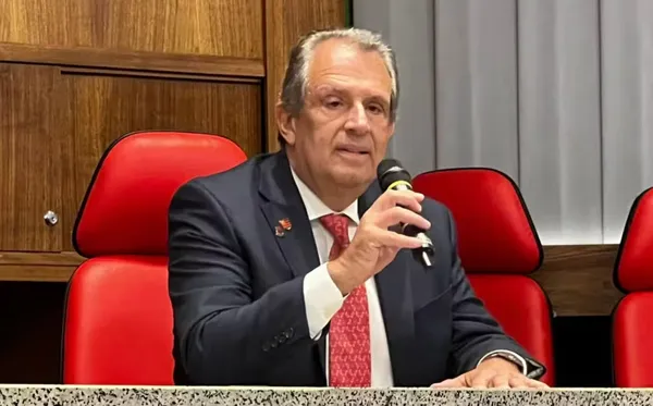 Bap, presidente do Flamengo. Foto: Thiago Ribeiro/AGIF