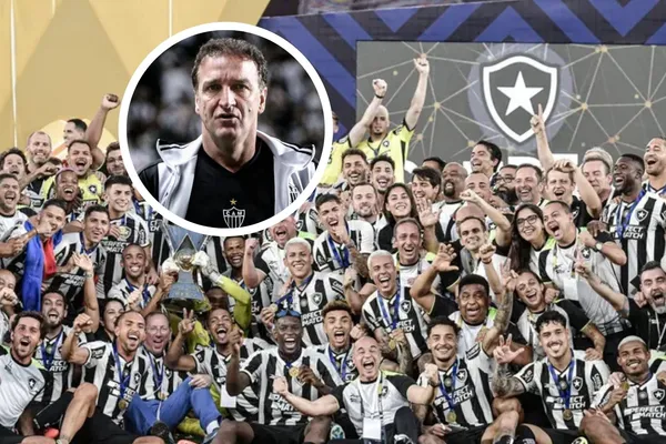 Botafogo comemora conquista da América
