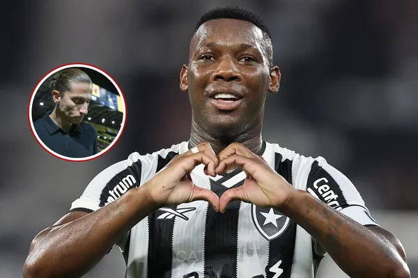 Botafogo diminui com sua peça contestada apagar das luzes