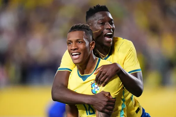 Brasil vence a Croácia. Foto: Rich Storry/AFP