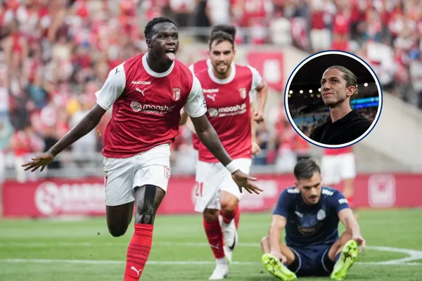 Bruma atuando pelo Braga