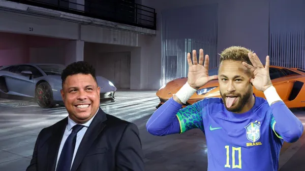 Carro do Fenômeno é considerado ‘humilde’ perto da coleção de Neymar