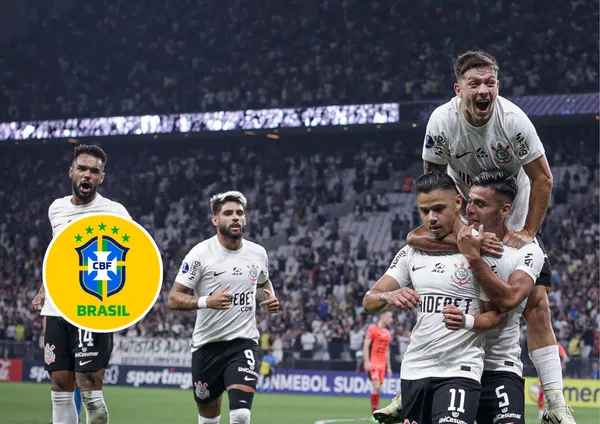 Corinthians e escudo da CBF