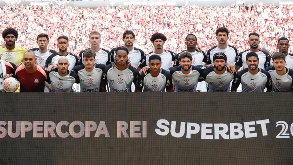 Corinthians na Supercopa Rei 2026. Foto: Rafael Ribeiro/CBF