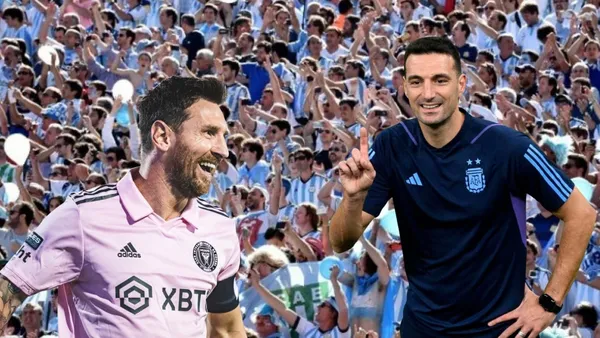 Craque argentino virou assunto em coletiva de imprensa de Scaloni