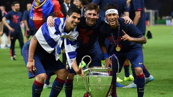 Craque brasileiro reacendeu a chama da esperança dos fãs ao manifestar o desejo de voltar a jogar ao lado do uruguaio e do argentino