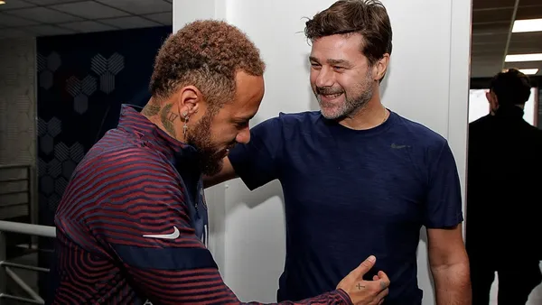 Crespo recebeu as boas-vindas de técnico de Neymar no Paris Saint-Germain