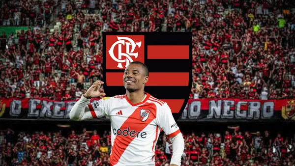 De La Cruz estreou pelo Flamengo
