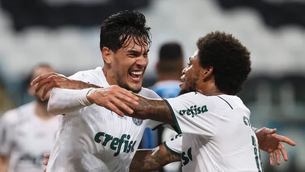 Defensor foi o herói da vitória do Palmeiras no jogo de ida da final da Copa do Brasil