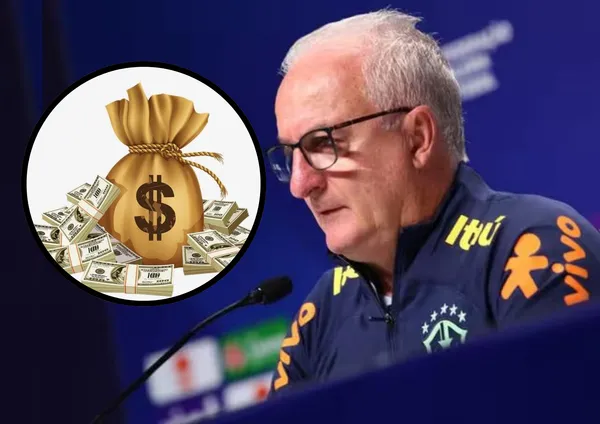 Dorival Júnior com a camisa da Seleção Brasileira