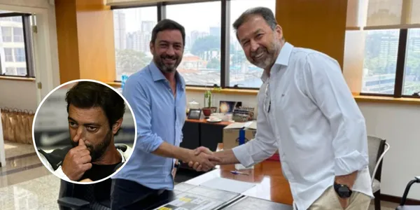 Duilio entrou em programa ao vivo e discutiu com apresentador