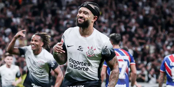 É essa a marcar que Depay alcança em 2025 (Foto: Corinthians)