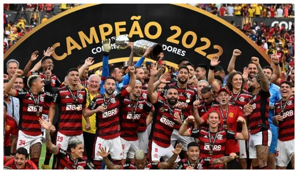 Elenco do Flamengo campeão da Libertadores de 2022