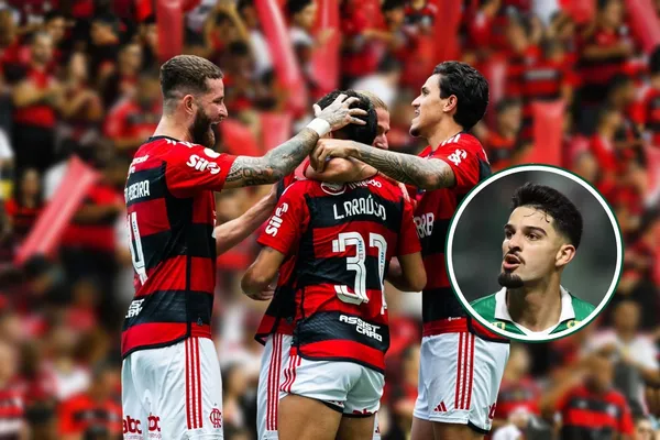 Elenco do Flamengo em destaque