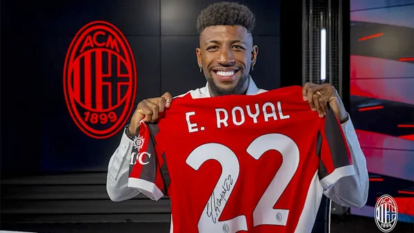 Emerson Royal defende o Milan atualmente
