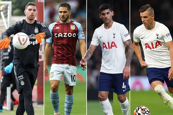 Emiliano Martínez chegou a postar fotos em sua rede social durante o ocorrido, diferentemente dos outros três atletas envolvidos