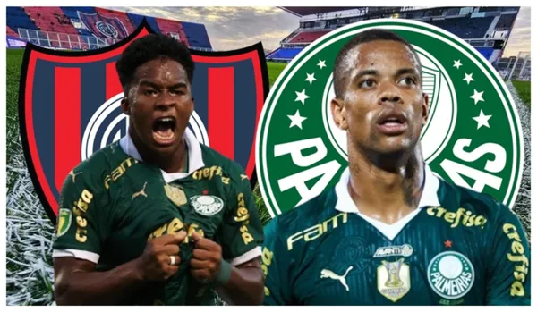 Endrick e Caio Paulista com a camisa do Palmeiras