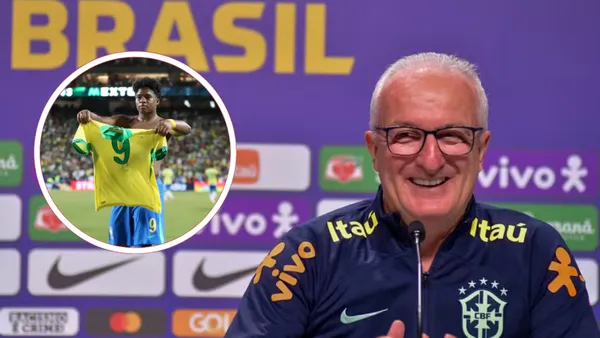 Endrick e Dorival Jr na Seleção Brasileira