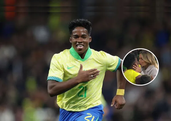 Endrick e Gabriely Miranda, sua namorada