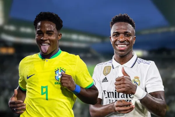Endrick e Vini Jr. em destaque