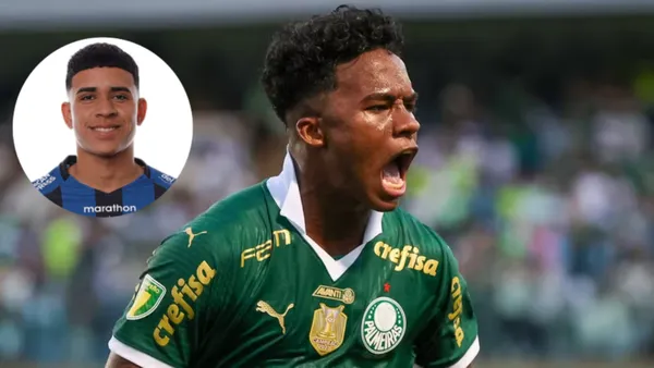 Endrick no Palmeiras e Kendry Páez no Independiente del Valle