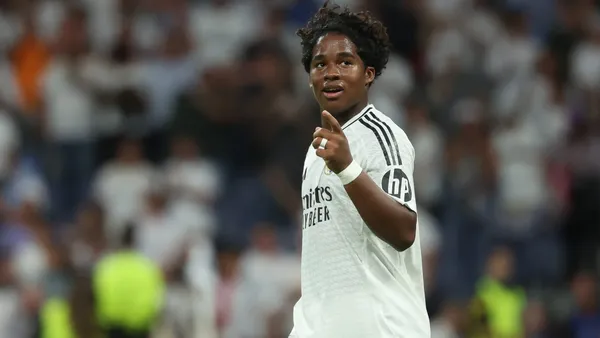 Endrick tem pouco espaço no Real Madrid